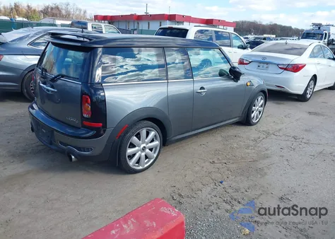 2009 Mini Cooper S Clubman из США, поврежденный, VIN WMWMM335X9TP90477